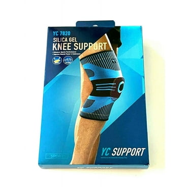 Silica Gel Knee Brace Support Arthritis Pain Relief Running