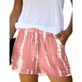 thumbnail image 1 of Women's Loose Fit Comfortable Elastic Waist Band Casual Shorts, 1 of 5