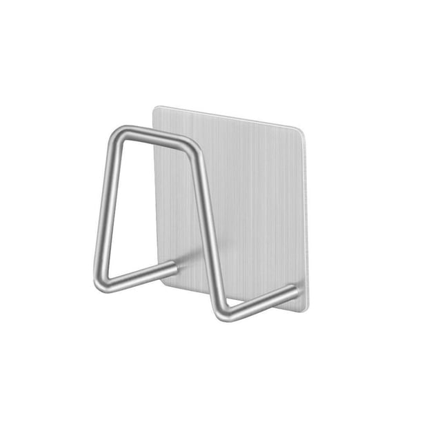 Naiovety Estantes para esponjas de 5 piezas, gancho autoadhesivo de acero inoxidable, estante de secado de drenaje multifuncional sin taladro, encimera de Organizadores de utensilios de cocina Naiovety HA065734-00