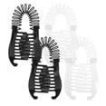 thumbnail image 1 of 4 peinetas de plástico entrelazadas con forma de banana para mujer, pasadores de dos lados, coletas alargadas, accesorios para niñas., 1 of 3