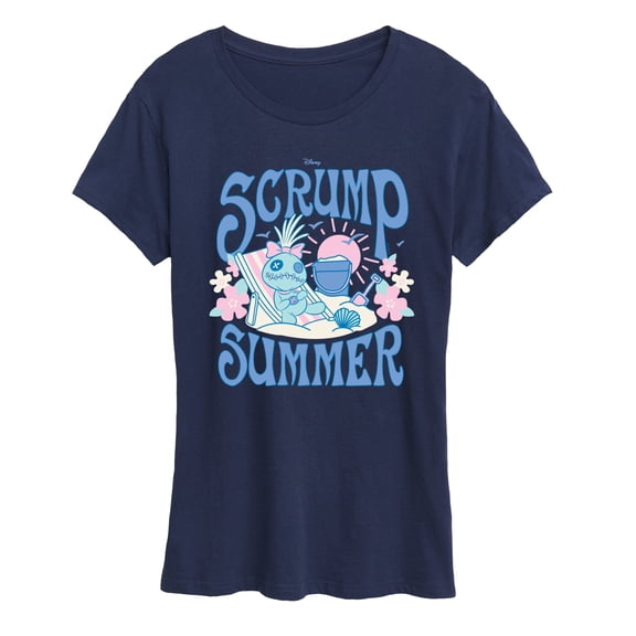 Lilo & Stitch - Scrump Summer Short Sleeve Graphic T-Shirt