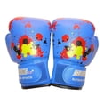 thumbnail image 1 of Wosthever Guante de boxeo para niños Dido, saco de boxeo deportivo de cuero PU, guantes de entrenamiento, guante de combate para niños Boxeo Azul, 1 of 6