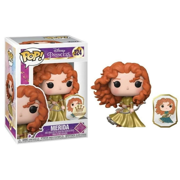 Funko POP! Disney Ultimate Princess Merida Vinyl Figure, Gold