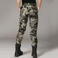 thumbnail image 4 of Pantalones Cargo al aire libre mujeres hombres caza moda camuflaje pantalones tácticos rectos pantalones deportivos de algodón Unisex, 4 of 5