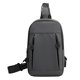 thumbnail image 2 of Bolso de pecho para hombre | Bolso cruzado de hombro a la moda | Organizador de gran capacidad y múltiples compartimentos | Poliéster versátil | Diseño casual y elegante | Ligero | 28x19x10 cm, 2 of 5