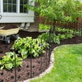 thumbnail image 3 of GardenGuard Rustproof Easy Install Metal Dog Barrier Fence, 10' x 24", 3 of 6