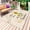 Yellow, variant on Sunflower Outdoor Rug 5x8 Ft - Reversible Patio Rug Outdoor Camping Rugs, Vintage Botanical Washable Indoor Outdoor Area Rugs, Non-Slip Outdoor Carpet Runner for Deck/Porch
