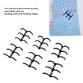thumbnail image 3 of 50PCS Comb Binding Spine 16mm 3 Rings A4 PP Book Binder Spine Reports Presentations, 3 of 7