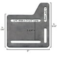 thumbnail image 4 of Bed Claw Queen Bed Modification Plate, Headboard Attachment Bracket, Set of 2, 4 of 5