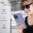 thumbnail image 4 of IBAOLEA Compatible with iPhone 13 Pro Max Case,Liquid Silicone Shockproof Phone Case with Soft Anti-Scratch Microfiber Lining,Heavy Duty Protective for iPhone 13 Pro Max 6.7"(2021)-Purple Purple, 4 of 6