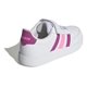 thumbnail image 3 of Tenis Blanco Niña adidas Breaknet 2.0 Rosa Ligero Cómodo Sneakers Original Agujetas Ajustable blanco 19.5, 3 of 10