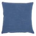 thumbnail image 1 of homeroots Décoration 386676 Denim Bleu Solide Tissé Coussin, 1 of 1