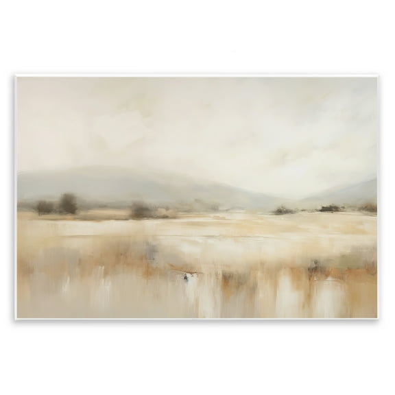 Stupell Industries Blurred Rural Countryside Landscape & Nature Painting Unframed Art Print Wall Art, 15 x 10