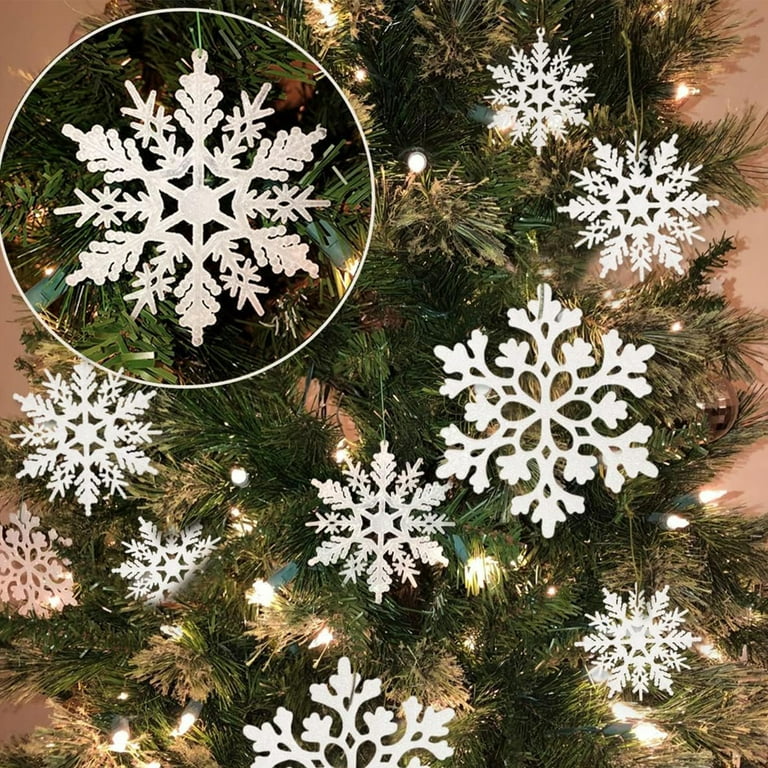 Make A Gorgeous Glitter Wooden Snowflake For Winter Decor