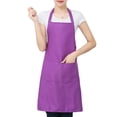 thumbnail image 1 of enjoywould Unisex Apron Long-lasting Work Apron with Pockets Adjustable Straps Cooking Apron for Grill Restaurant Bar Cafes, 1 of 8