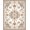 Beige Ivory, Pattern 12, variant on Design&I 8'x10' Washable Area Rug Snag-Free Neutral Botanical Vine Scroll Delicate Border Beige Cream for Dining Room, Large Office, Lounge