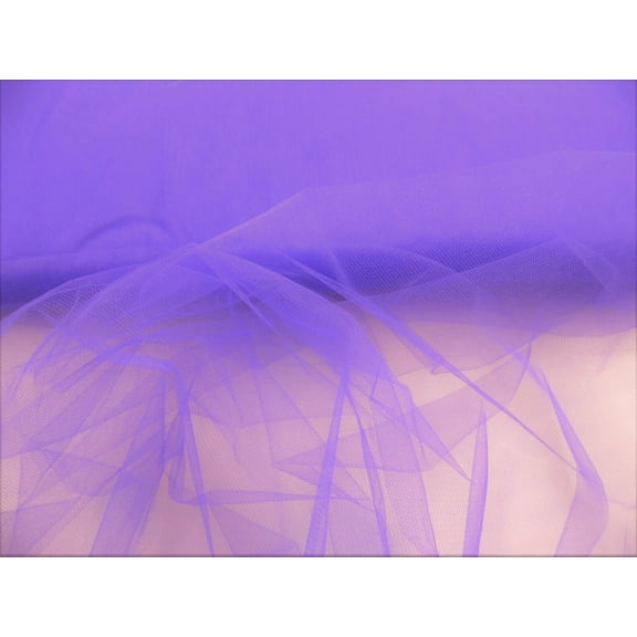 Nylon Tulle Sheer Fabric Lavender Purple 54 inch wide DD307