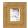 thumbnail image 2 of ArtToFrames 5" x 6" Majestic  Gold Picture Frame, 5x6 inch Silver Wood Poster Frame (WOM-5122), 2 Pack, 2 of 6