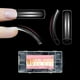 thumbnail image 1 of Nail Tips NOVO OVO Half Cover XXL Curved 240 unidades para acrílico, 1 of 6