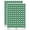 Dark Green, variant on Cute Nail Polish 200+ Round Stickers - Light Green - Matte Finish - 0.50" Size