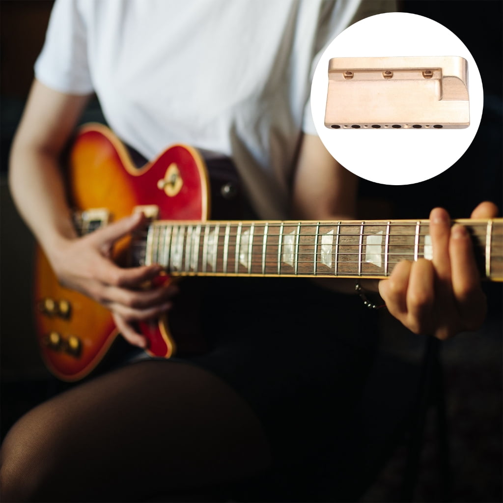 Tremolo Bridge Block Guitar Brass Block Electric Guitar Replacement Parts