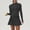 Black, variant on HPINK-T Women 2 Piece Mini Skirt Sets with Long Sleeve Zipper Workout Jacket Sweatsuit Tracksuit Tennis Outfits