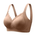 thumbnail image 1 of Full Coverage Wireless Everyday Comfort Bra for Support in Plus Size Longline Design and Everyday Wear Everyday T-Shirt Bra with Full Coverage Support, 1 of 3