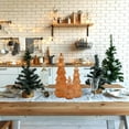 thumbnail image 2 of Battery-Operated Gold Trees - Set of 3, 2 of 7