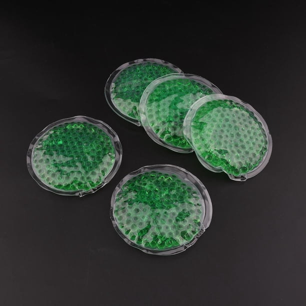 5 Piezas Reutilizable, Calor, Paquete Frío, Masticable, Microondas, Mascarilla Verde Salvador Máscaras de gel para el rostro