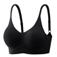 thumbnail image 3 of Women's T Shirt Bra With Push Up Padded Bralette Bra Without Underwire Seamless Comfortable Soft Cup Bra Running Bra Cup Sports Bra Woman Bras 36 C Womens Bras No Underwire Padded Maternity Strapless, 3 of 6