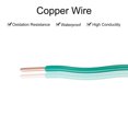 Uxcell 10 Feet Electrical Wire Insulated Solid Copper 10 AWG Hook Up