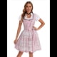 thumbnail image 4 of Trajes de Oktoberfest para Mujer: Vestido Dirndl para el Traje Tradicional Bávaro Alemán Rosa L, 4 of 8