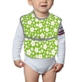 thumbnail image 6 of Kdxio Green White Flowers Bibs For Babies, Baby Bibs for Eating, Toddler Bibs, Waterproof Bibs, Feeding Bibs, for Toddlers, Boys, Girls, 6 of 8