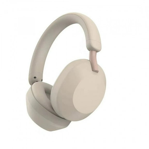 Foldable Design Bluetooth Wireless Headphones with Plush Earcups, Built-In Mic