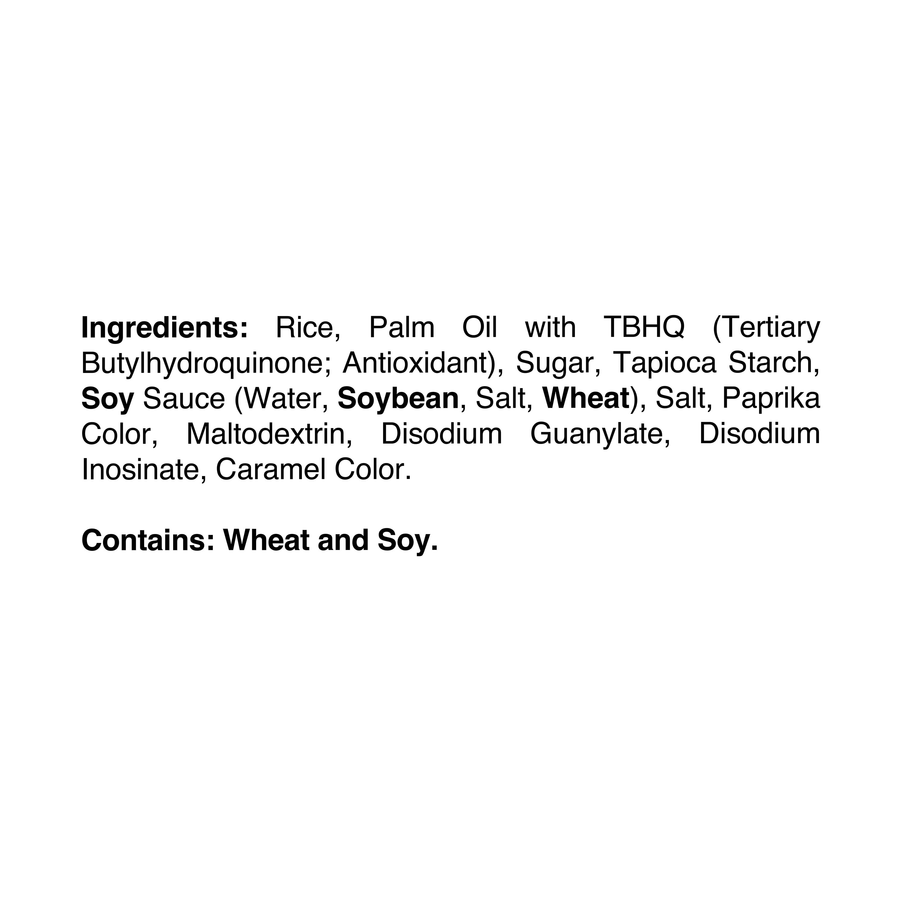 Enjoy Shoyu Age Arare Tub (22 oz), Rice Cracker, Resealable Bucket, Contains Wheat and Soy