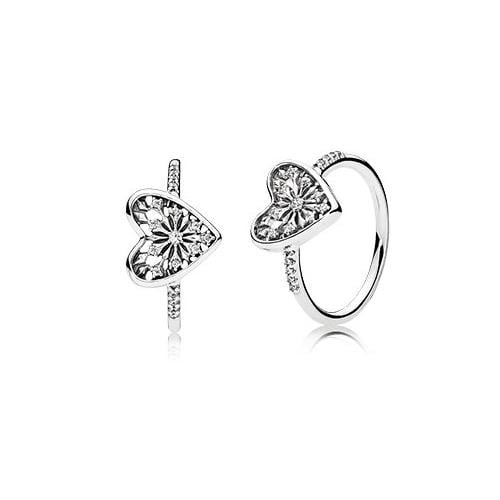 Pandora heart sale of winter ring