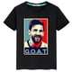 thumbnail image 2 of 2024 HOT Messi Ropa estampada para niños Verano Algodón Camiseta para niños Niñas Casual Manga corta Moda Camisas negras Ropa deportiva Top, 2 of 5
