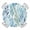 SkyBlue, variant on Blue Green Leaf Round Tablecloth for 55-60 Inch Tables, Fitted Table Cover with Elastic Edge, Summer Vintage Watercolor Plant Waterproof Outdoor Table Cloth Protector for Patio Garden Dinner Picnic
