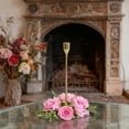 thumbnail image 2 of ERTZAE Rose Candle Rings,Set of 4 Artificial Flower Candle Wreaths with 3 Roses & Greenery,7.87 Inch,Set of 4 Faux Rose Candle Rings,Soft Color Options,for Table Centerpieces,Mantels & Wedding Decor, 2 of 4