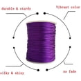 thumbnail image 3 of 1.5 mm Nylon Satin Cord Beading Braided Thread String for Macrame Bracelets Chinese Knotting,Necklaces,Jewelry Making, 3 of 4