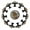 Multicolored 10, variant on 12 Pcs Cabinet Knobs Animals Plants Flowers Horses Geometry Feathers, Round Crystal Glass Drawer Dresser Wardrobe Handles Pulls Door Cupboard Hardware Knob with Screws for Home Kitchen