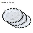 thumbnail image 4 of Uxcell Sewing Straight Pins Round Pearl Head DIY Hand Crafts, Black 960 Pack, 4 of 5