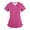 Hot Pink #064, variant on Scrubs for Women – Ultra Soft 4-Way Stretch V-Neck Top with Convenient Pockets, Easy Care Fabric Hot Pink M