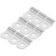 thumbnail image 1 of 80 Piezas de Abrazadera para Tubo Ajuste para Acero Inoxidable 304 de 3mm/0.12 pulgadas para Fijación de Tubos, 1 of 6