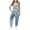 Navy Blue, variant on JTSRKL Girls Long Jumpsuits Cute Sleeveless Spaghetti Strappy V Neck Rompers Casual Floral Stars Print Loose Fit Overalls Rompers with Pockets Kids Summer Outfit Clothes 2025 Navy Blue 5-6 Years