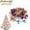 A(Non-Illuminated), variant on 50 Pack Mini Christmas Tree Replacement Bulbs, Acrylic Pink Bow Shaped Light Covers for Vintage Ceramic Christmas Tree Wreath Garland Table Centerpiece Indoor Xmas Holiday Home Party Decoration