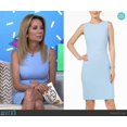 thumbnail image 2 of Lauren Ralph Lauren Ruched Stretch Jersey Fit & Flare Dress In Pink Size M $180, 2 of 10