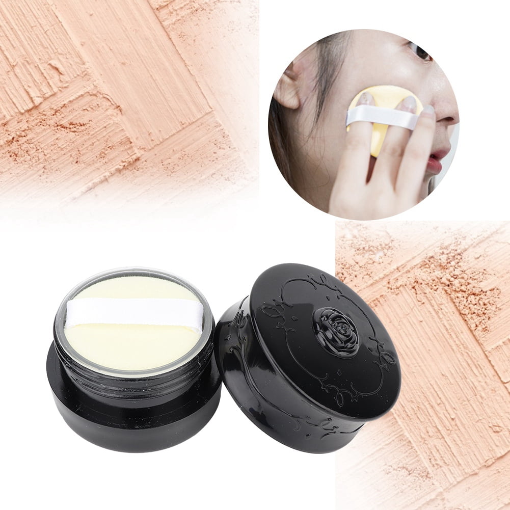 powder puff for loose powder