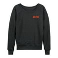thumbnail image 2 of ACDC - Logo Grid - Women's French Terry Long Sleeve Shirt, 2 of 4