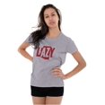 thumbnail image 4 of Arizona AZ Lazy Funny State Pride Womens Slim Fit Graphic Tee Brisco Brands S, 4 of 5
